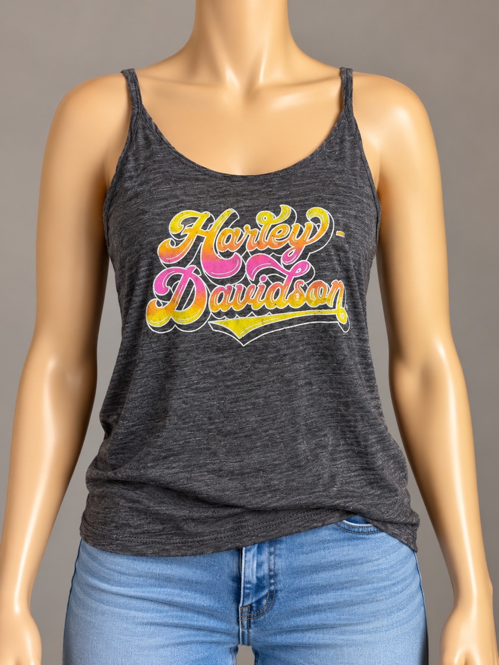 Harley-Davidson Y2K Road Runner Graphic Tank Top Medium
